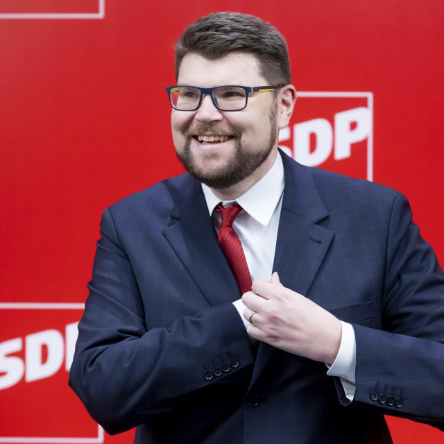 Predsjednik SDP-a Peđa Grbin