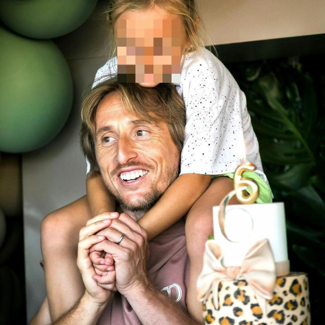 Luka Modrić i Sofia Modrić
