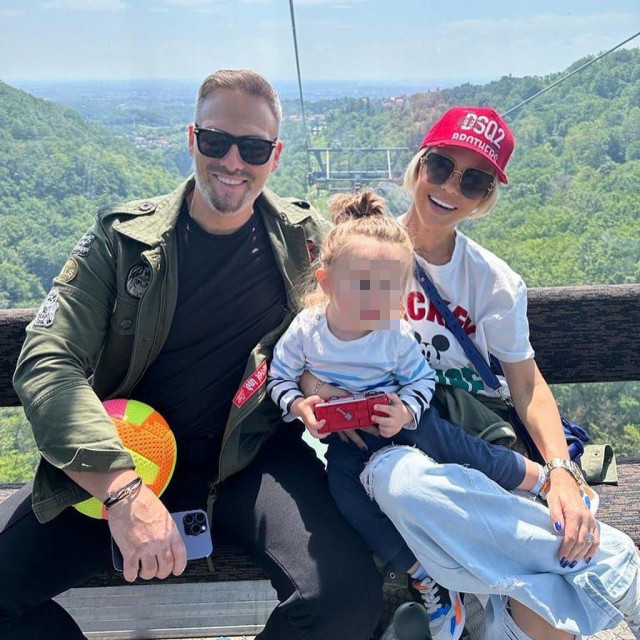 Maja Šuput, Nenad Tatarinov i njihov sinčić Bloom