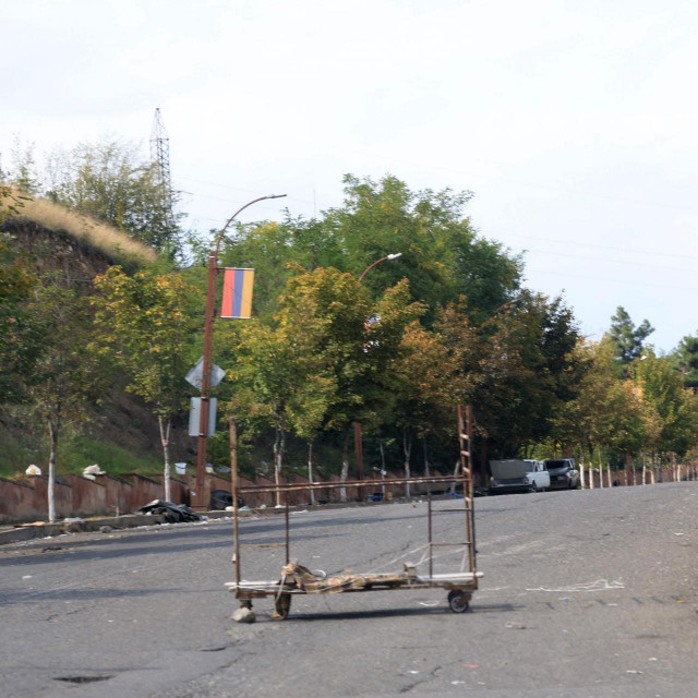 Stepanakert nakon bijega lokalnog stanovništva