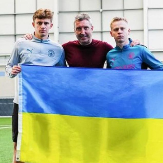 Andrij Kravčuk (lijevo) u društvu svog prijatelja Oleksandra Zinčenka