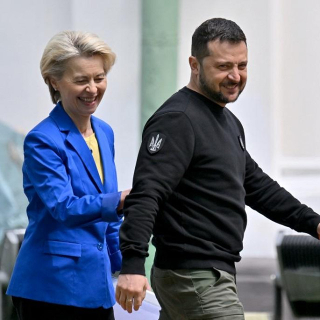 Volodimir Zelenski i Ursula von der Leyen