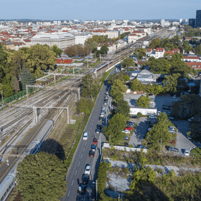 Prizori zapuštenih parcela u zagrebačkoj Martinovki iz zraka