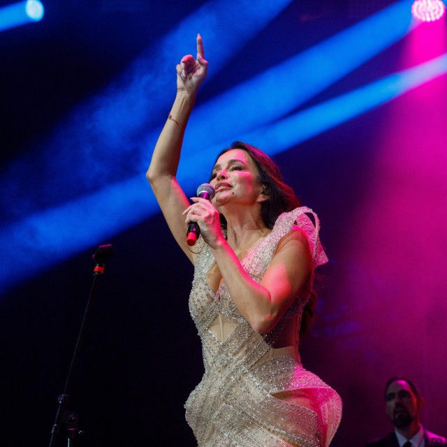 Koncert Severine u SD Gradski vrt.

 