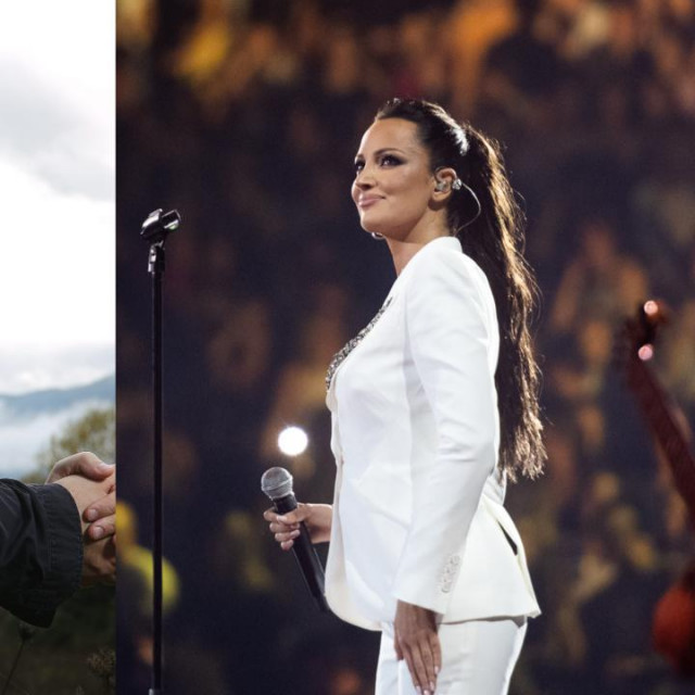 Siniša Ružić i Aleksandra Prijović