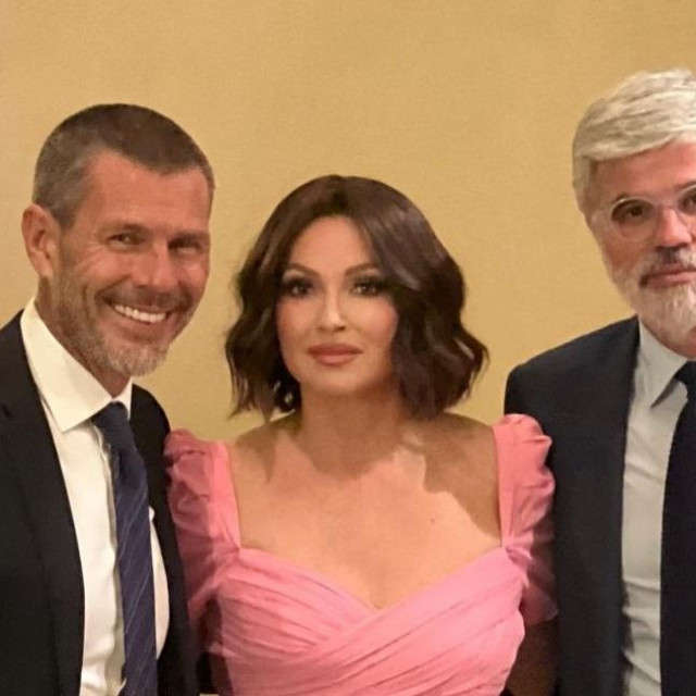 Zvonimir Boban, Nina Badrić i Aljoša Asanović