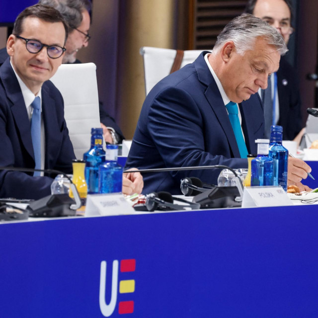Mađarski premijer Viktor Orban i poljski premijer Mateusz Morawiecki 
