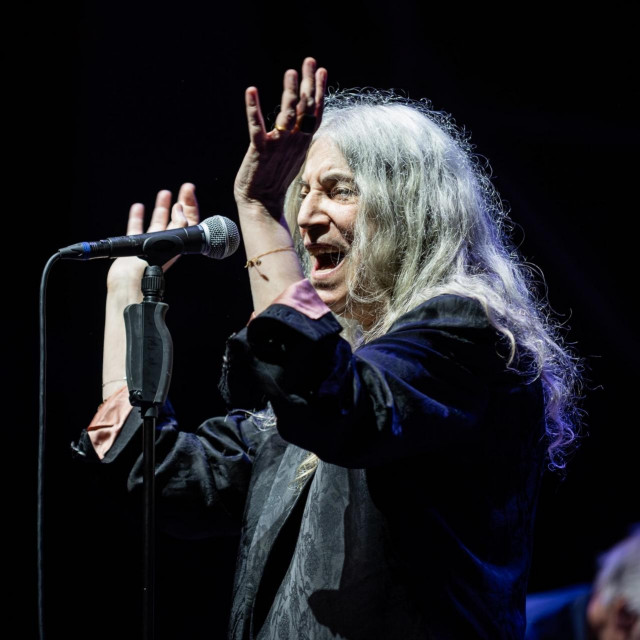 Patti Smith dan ranije nastupila je u Parmi