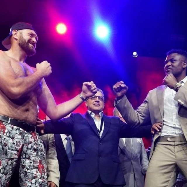 Tyson Fury i Francis Ngannou