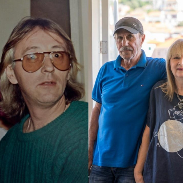 Goran Prizmić Bata s Oliverom i suprugom Marijom