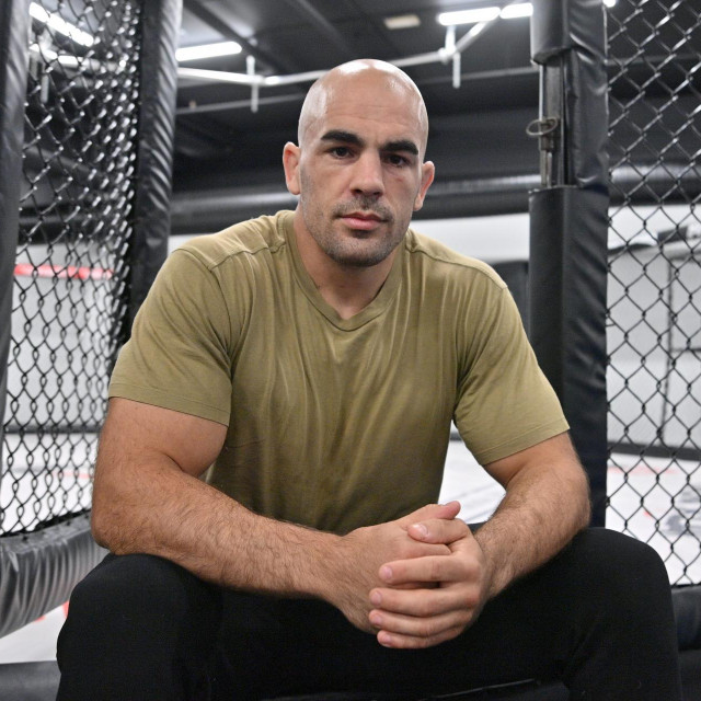 Zagreb, 100523.
Dvorana American Top Teama, Zagrebacka avenija 108.
Ivan Erslan, hrvatski MMA borac.