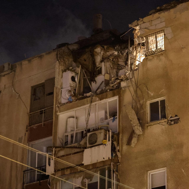 Srušena zgrada u Tel Avivu