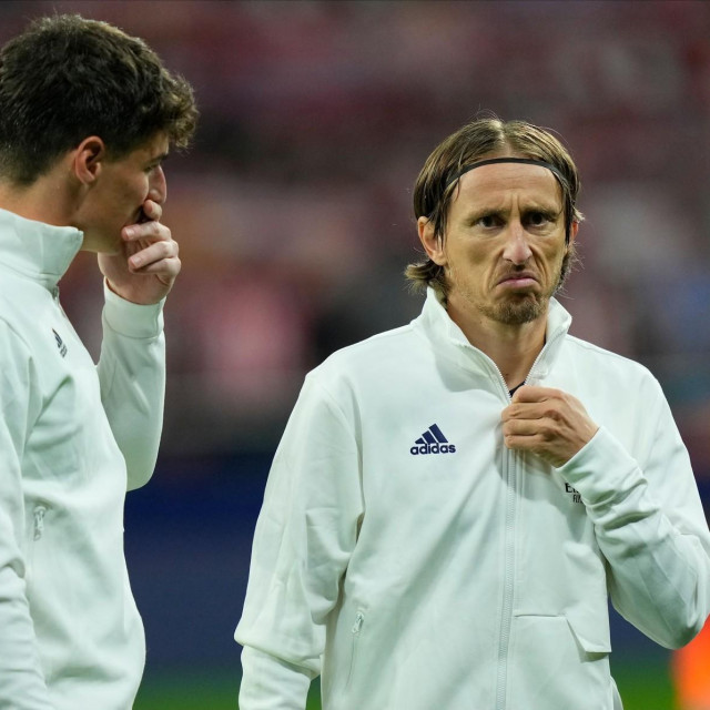 Kepa Arrizabalaga i Luka Modrić