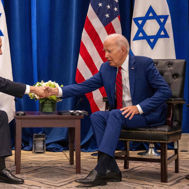 Benjamin Netanyahu i Joe Biden
