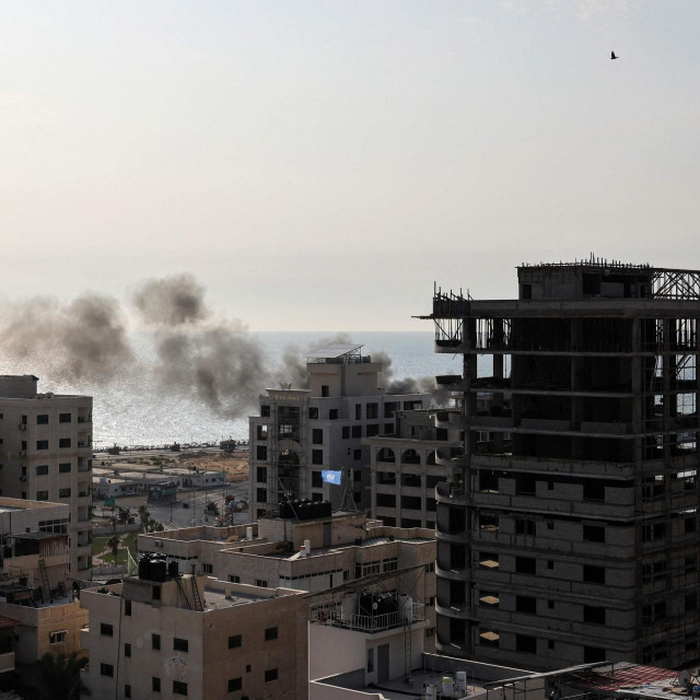 Ilustracija, bombardiranje, stanje u Izraelu