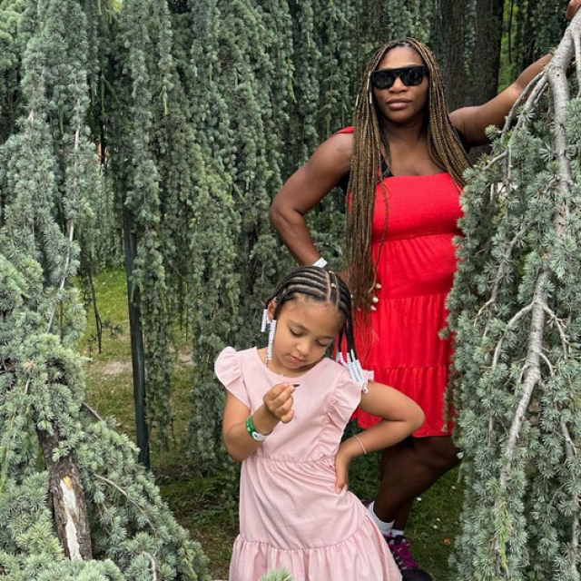 Serena i Olympia koja od malih nogu ima svoj Instagram profil