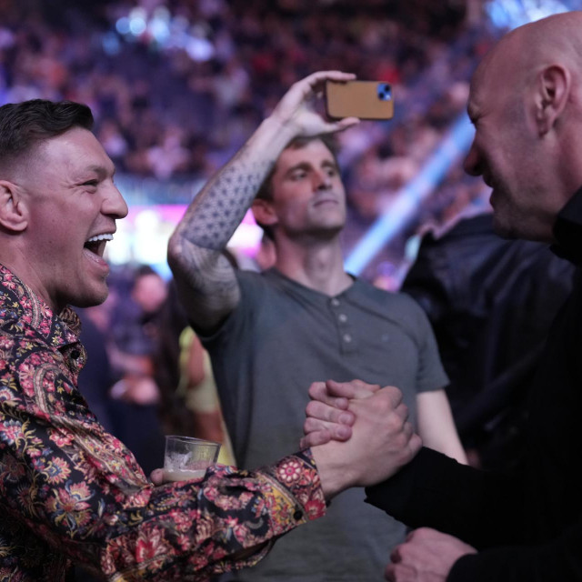 Conor McGregor i Dana White