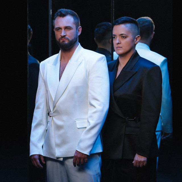 Matija Cvek i Marija Šerifović