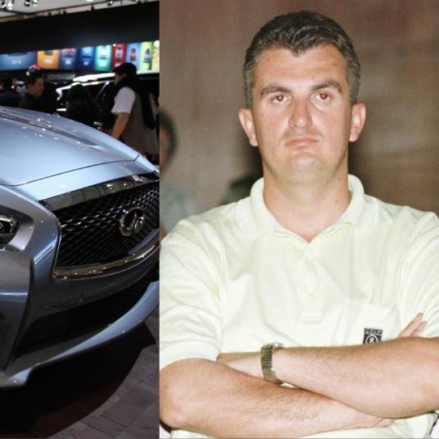 Ivan Inja Bašić (desno); Nissan Infiniti Q50