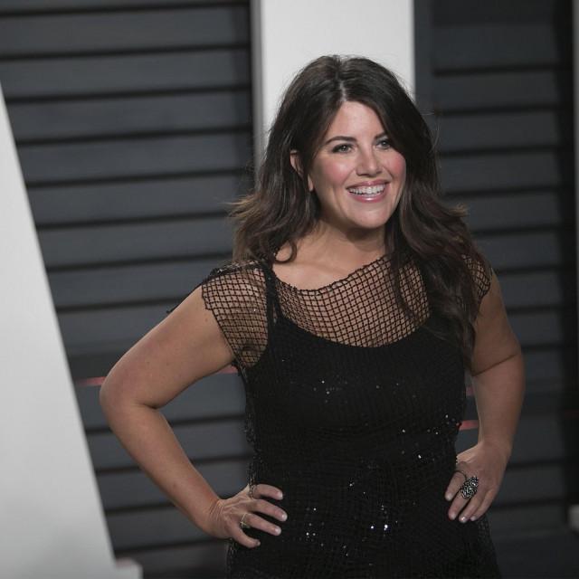  Monica Lewinsky na partiju Vanity Faira 2017.