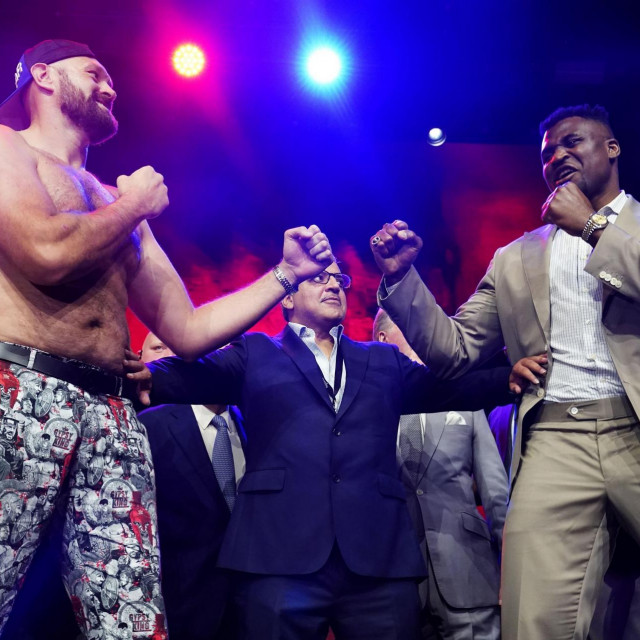 Tyson Fury i Francis Ngannou