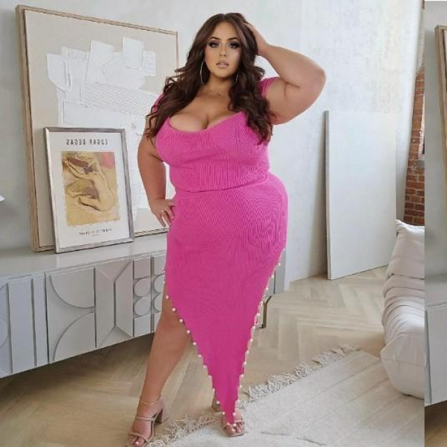 Plus size influencerica Olivia Dunne