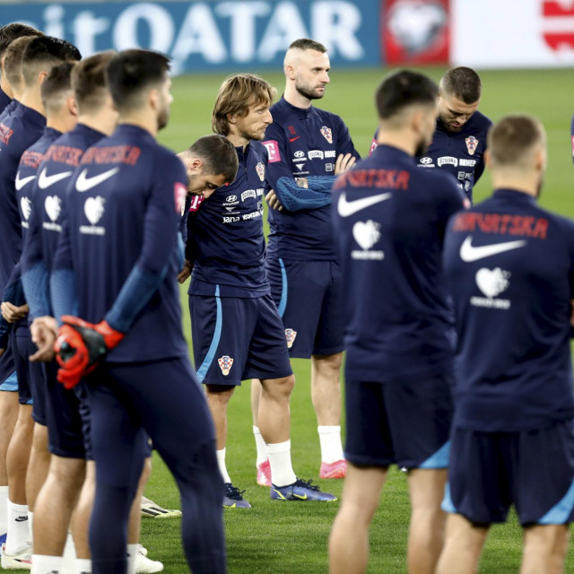 Hrvatski reprezentativci na treningu na Pampasu