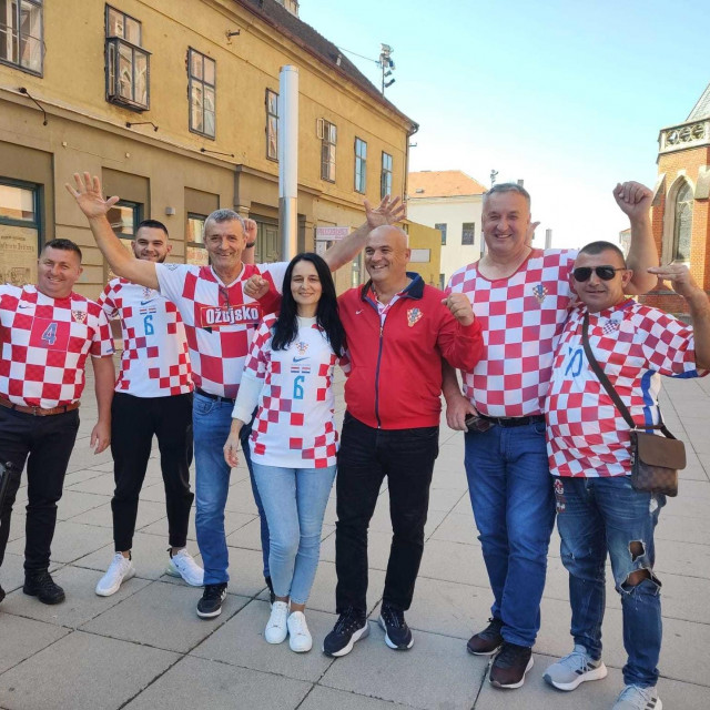 Navijači Josipa Šutala u Osijeku