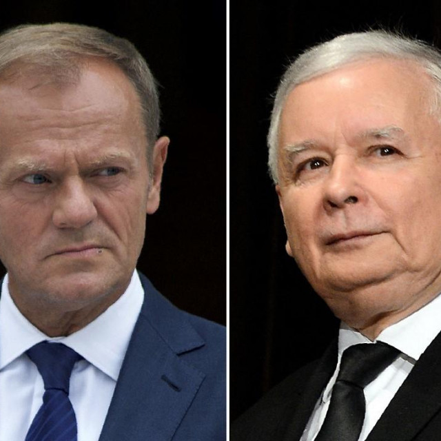 Donald Tusk i Jarosław Kaczyński