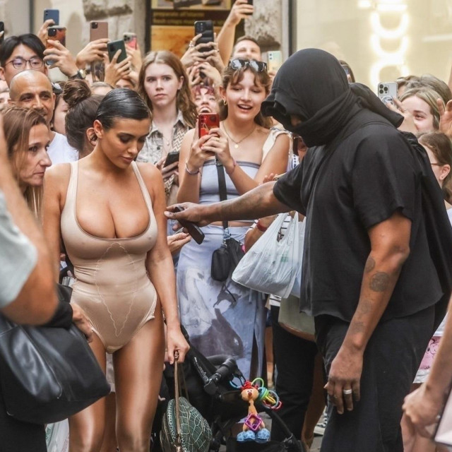 Kanye West i Bianca Censori