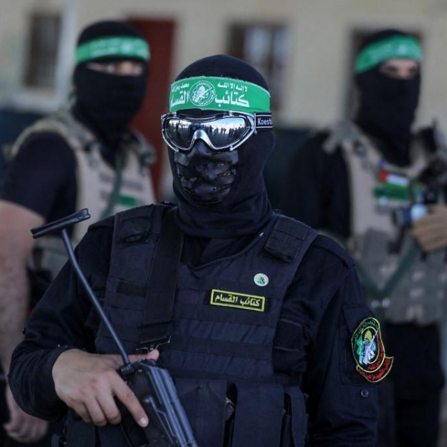 Borci brigade Al-Qassam, oružanog krila Hamasa