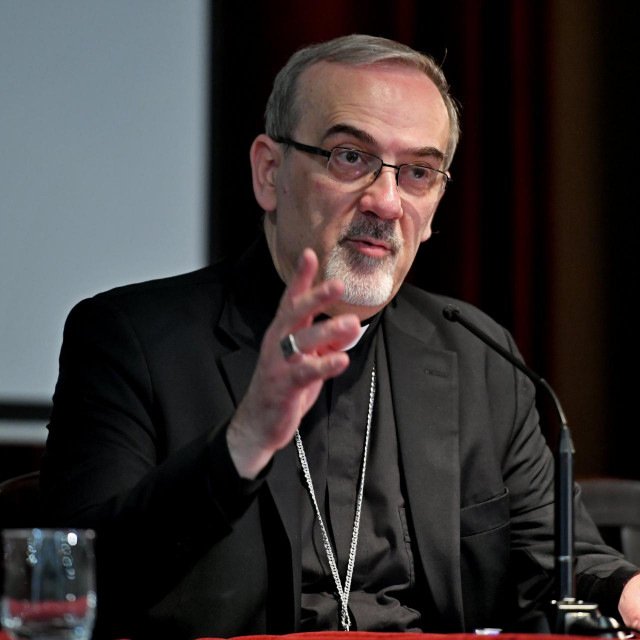 Jeruzalemsko-latinski patrijarh Pierbattista Pizzaballa
 