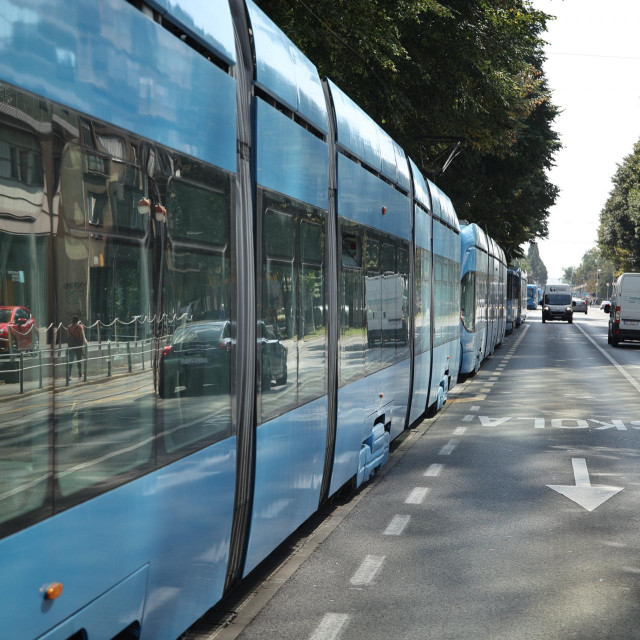 Tramvaj, ilustracija