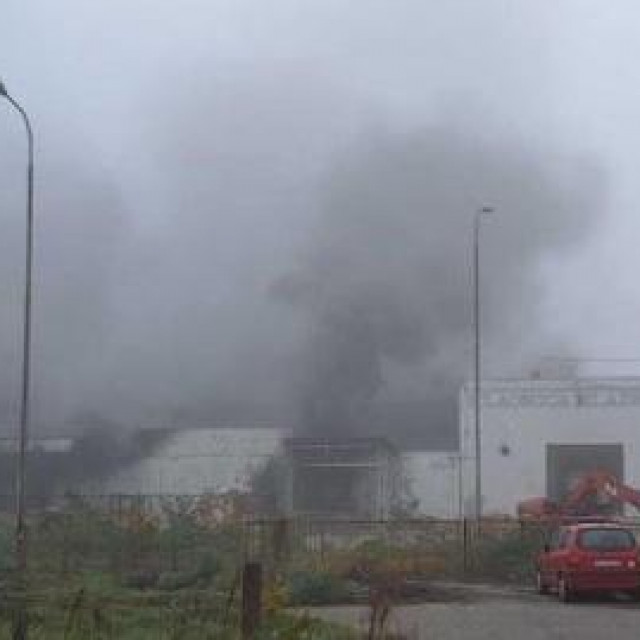 Požar u Bjelovarskoj industriji mesa