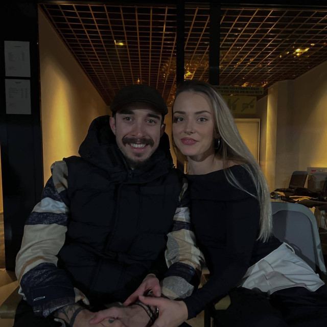 Šime Vrsaljko i Kaja Vidmar