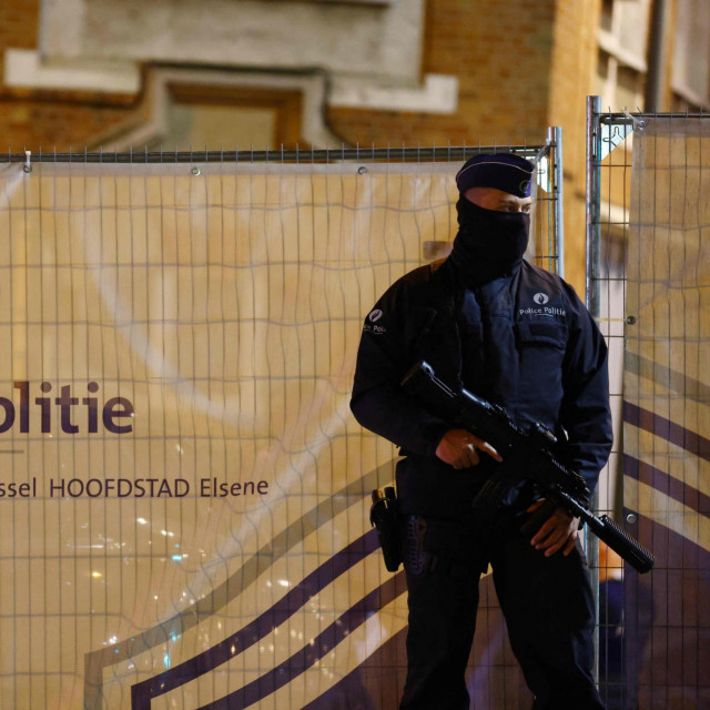 Belgijska policija na licu mjesta
