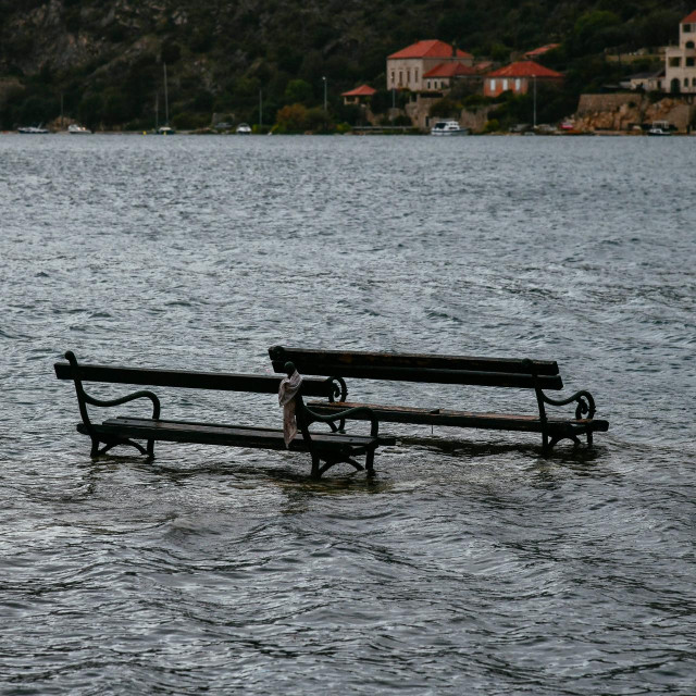 Poplavljena riva (ilustracija)