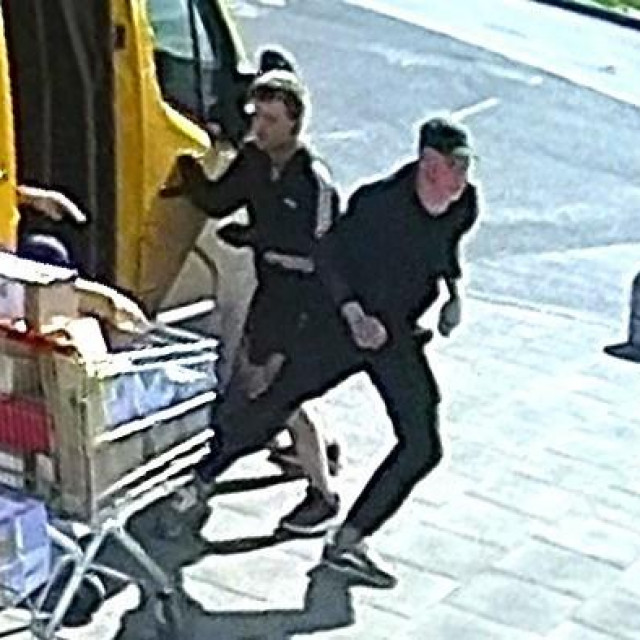 Pljačka dostavnog vozila Hrvatske pošte