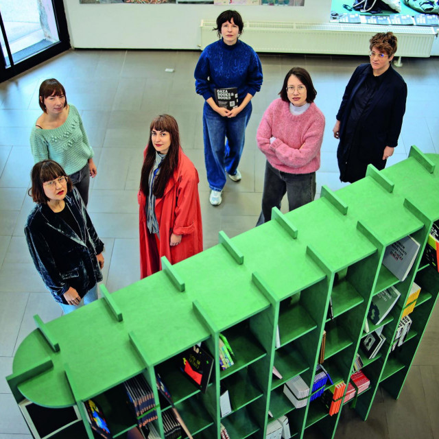 Dizajnerski kolektiv Oaza čini šest žena (slijeva nadesno): Roberta Bratović, Tina Ivezić, Nina Bačun, Maša Poljanec, Maja Kolar i Ivana Borovnjak