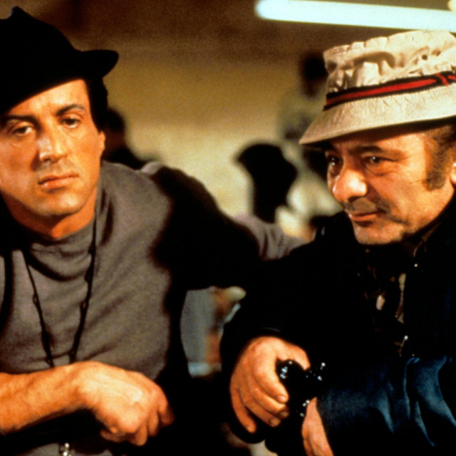 Sylvester Stallone i Burt Young u ”Rockyju”
