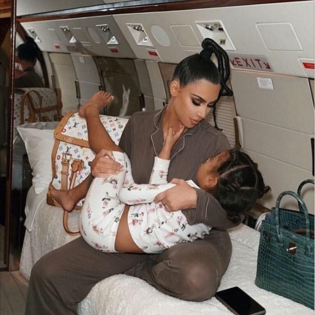 Kim Kardashian i North West