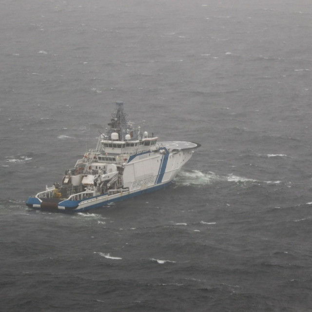 Mjesto oštećenog naftovoda Balticconnector