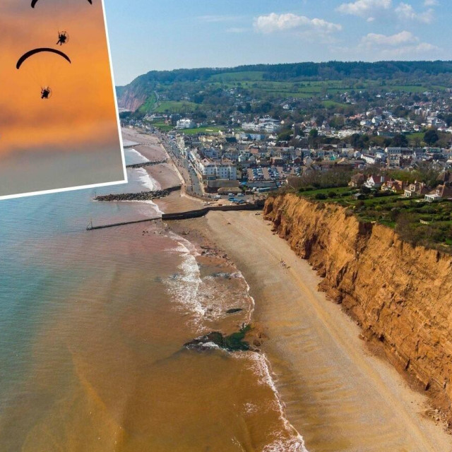 Paraglajderi, Velika Britanija (ilustracija)