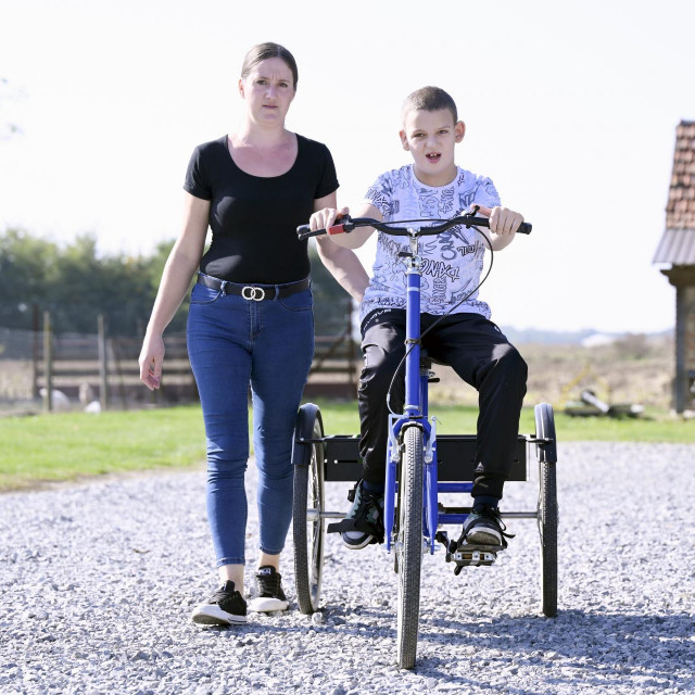 Sanja Crnčić sa sinom Viktorom