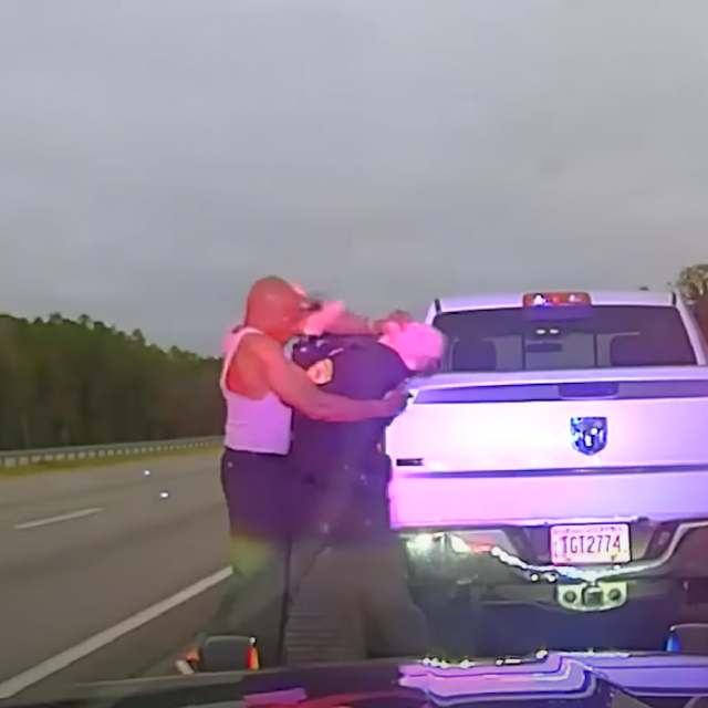 Leonard Allan Cure u jednom je trenutku napao policajca koji ga je zaustavio zbog prebrze vožnje