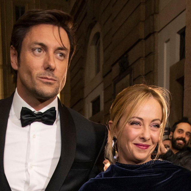 Andrea Giambruno i Giorgia Meloni