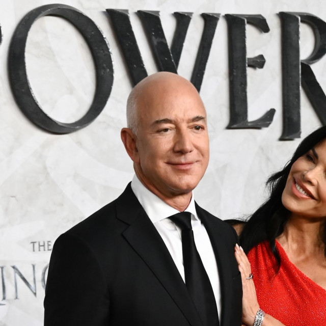Jeff Bezos i Lauren Sanchez
