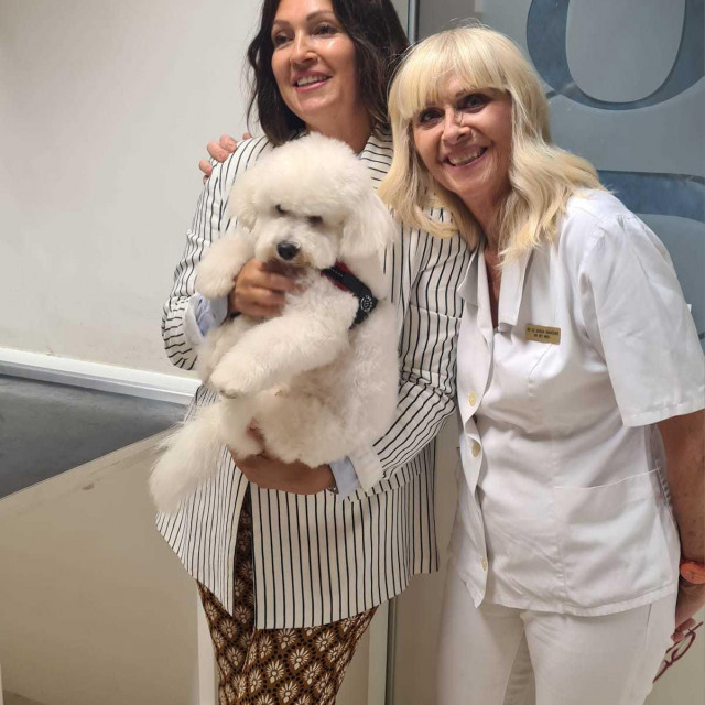 Nina Badrić i Silva Rakočević, vlasnica ambulante Goldi