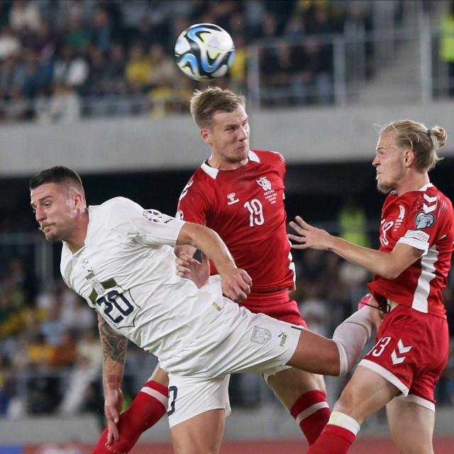 Justas Lasickas protiv reprezentacije Srbije