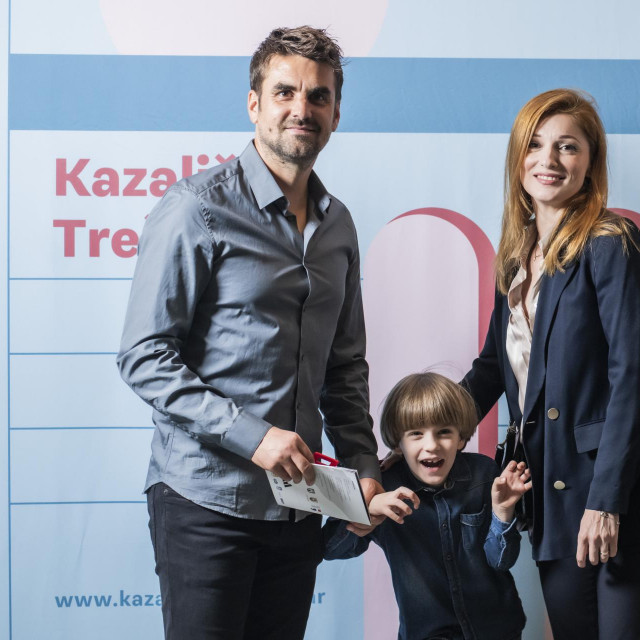 Vanda Winter sa suprugom Ivanom Parlovom i sinom Fabijanom